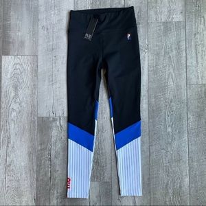 P.E. NATION Bodywork Baseball Stripe Leggings